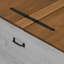 Coffre de rangement Vidaxl, bois de pin massif, coffre de rangement moyen-113269401-113269404
