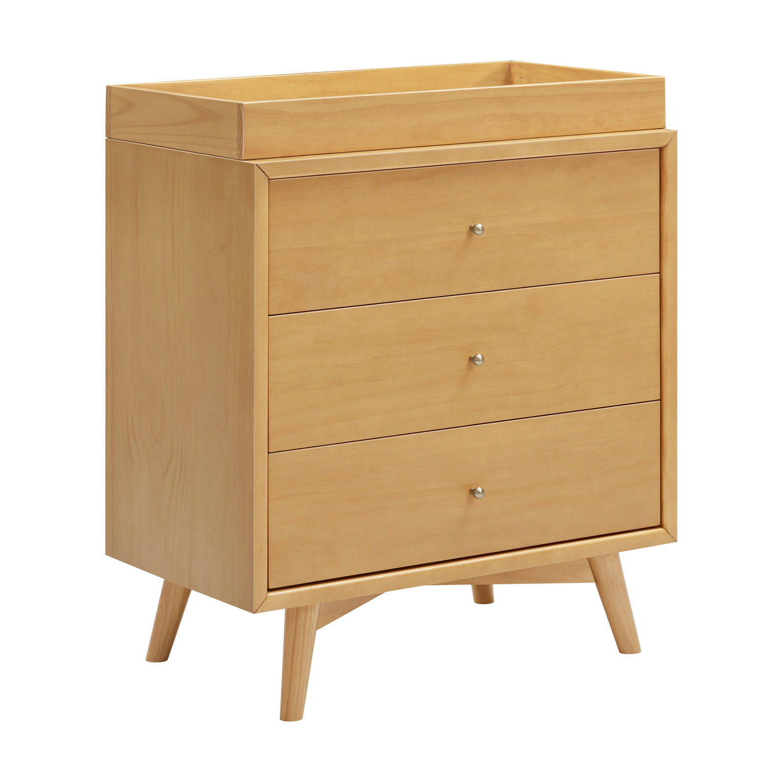 Universal Changing Table Topper, Honey