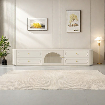 Cream Style TV Cabinet