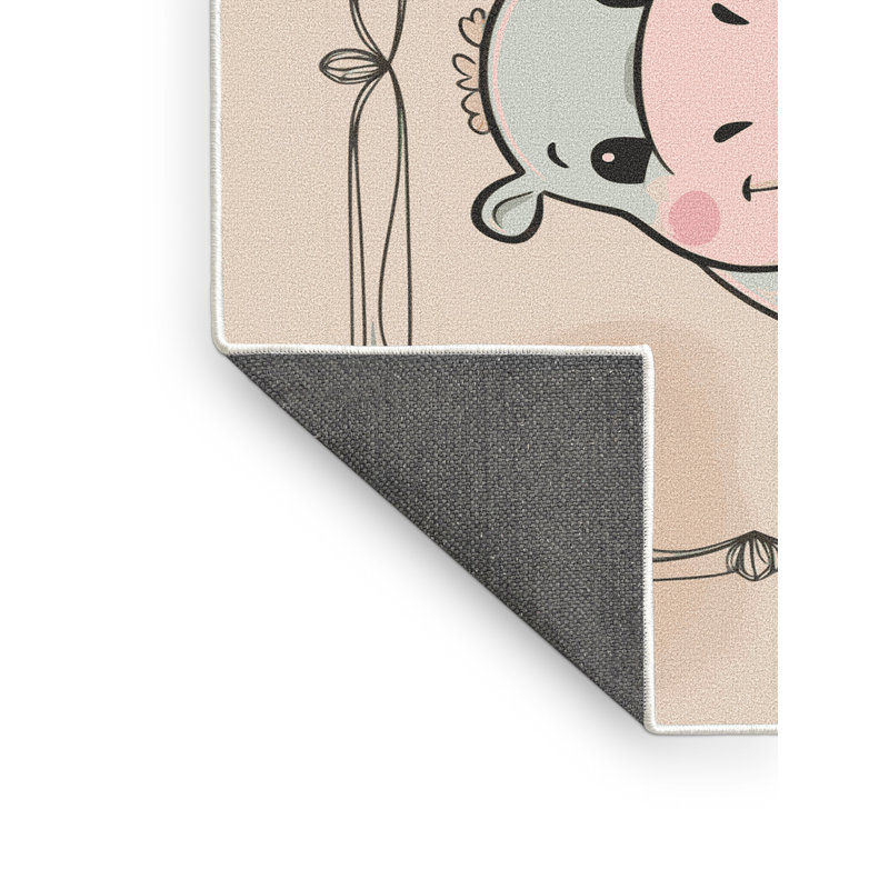Tapis pour enfants East Urban Home, Rectangulaire 7 pi x 10 pi