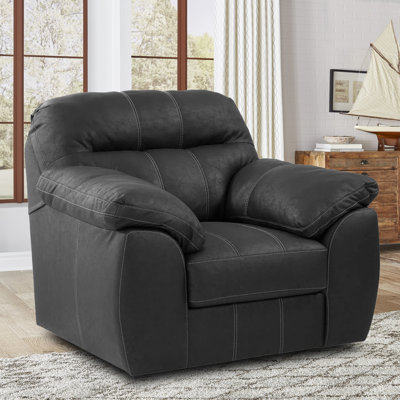 Fauteuil inclinable en similicuir Red Barrel Studio®