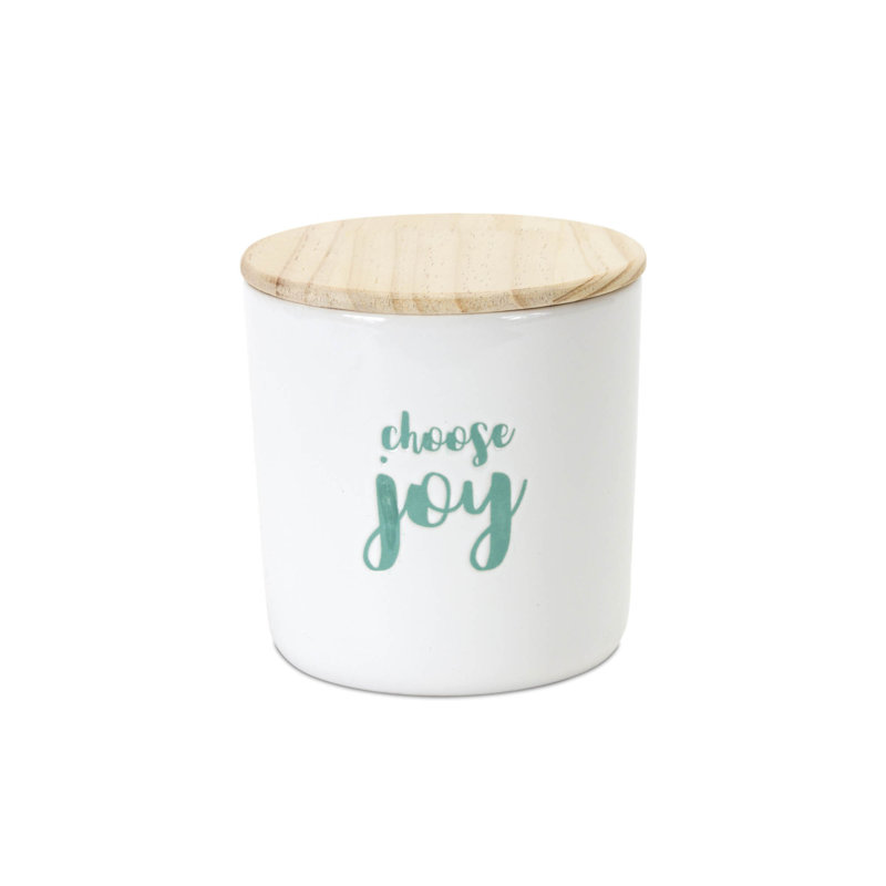 Wood Jar - Set of 2