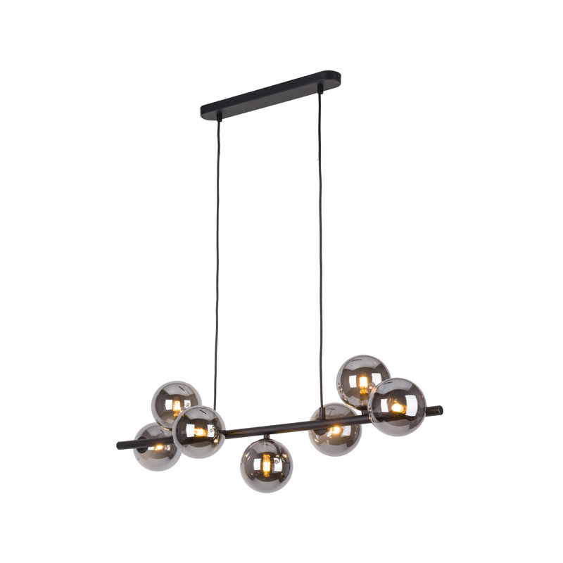 Atalissa 7 - Light Kitchen Island Pendant, Grey/Brown/Blue