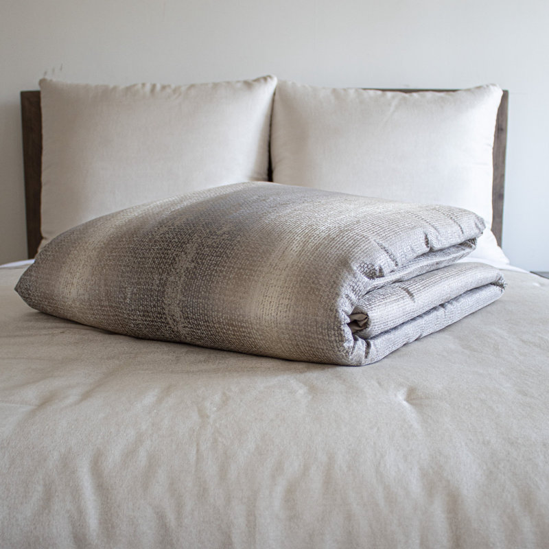 Anguilla Quilted Throw Blanket, Aqua