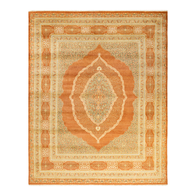 Classic One-of-a-Kind 8' 2" x 10' 3" Hand Knotted Area Rug