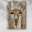 ANIMALS Series Div - Toile tendue avec châssis Premium - Prêt à être accroché-234855113
