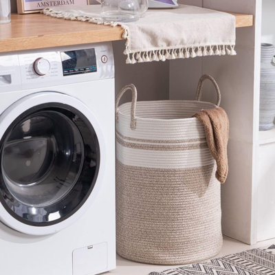 Cotton Laundry Room Organiser