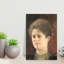 Portrait Of A Woman, C.1894 Abstract Contemporary Portrait Wall Art Print-1480241275
