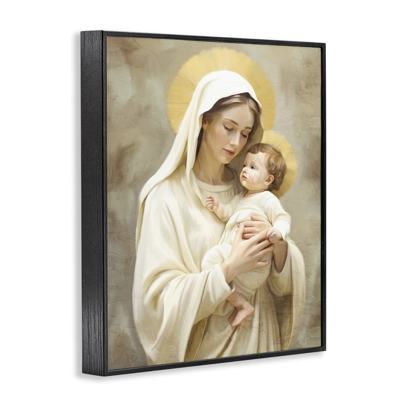 Cet enfant, dessin de giclée, par Kim Allen, H 14 po x l 11 po, Giclée encadrée noir minuit