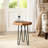Solid Wood Top End Table