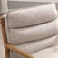 Eimantas 25.79" W Comfort Linen Upholstered Arm Accent Chair With Lumbar Pillow (Set of 2)-98593155