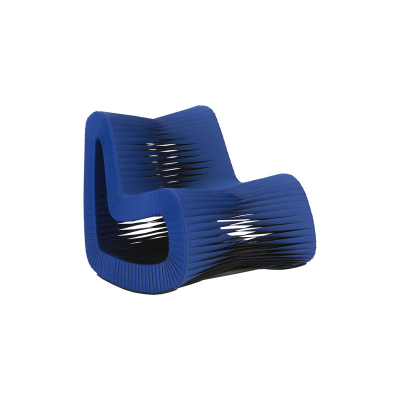 Seat Belt Rocking Chair, Blue