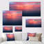 «Vibrant Panoramic Tropical Seascape Sunset» - photographie sur toile-2007670880-2007670887