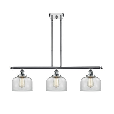 Luminaire suspendu linéaire à 3 lumières HamLake