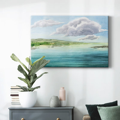 Clear Lagoon II-Gallery Wrapped Canvas