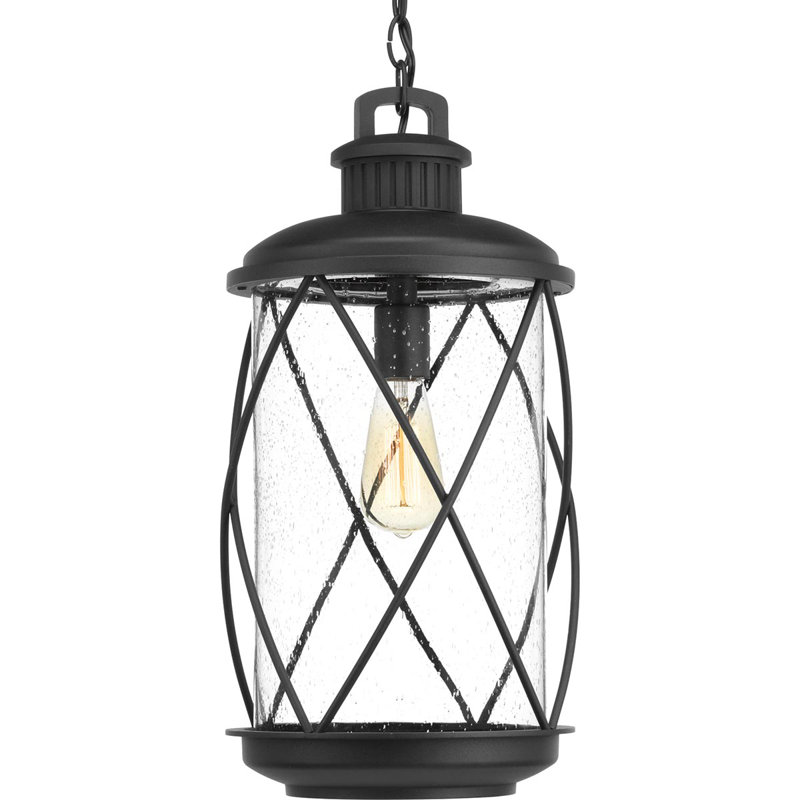 Lanterne suspendue d'extérieur 1 lumière H 20,25 po Chumasero
