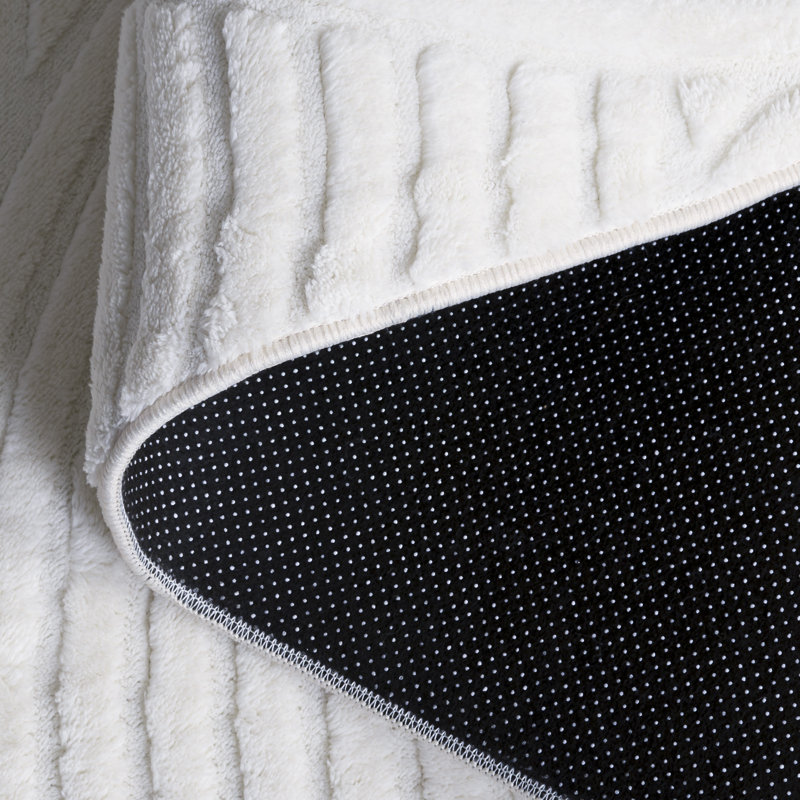 Tapis géométrique lavable à la machine Versailles 667 Performance, Rectangle de 5 pi x 8 pi