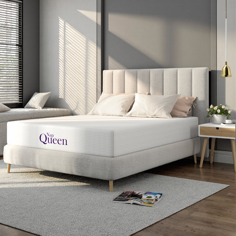 6 Inch Twin Memory Foam Mattress - Medium Firm, Charcoal Infused Bed in a Box for Spine Support & Stomach Sleepers, 6", Twin