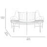 Laurel Foundry Modern Farmhouse® Penn Metal Tree Bench & Reviews | Wayfair
