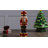 12.25" Nostalgic Ceramic Nutcracker