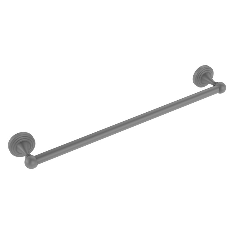 Barre à serviettes murale Godin, 30 po, Gris mat