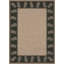 Tapis intérieur / extérieur cacao / noir Wegener-763322968