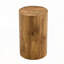 Table basse cylindrique à motifs - multifonctionnelle