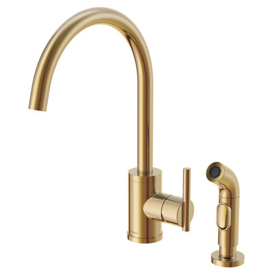 Parma Single Handle Kitchen Faucet with Side Spray