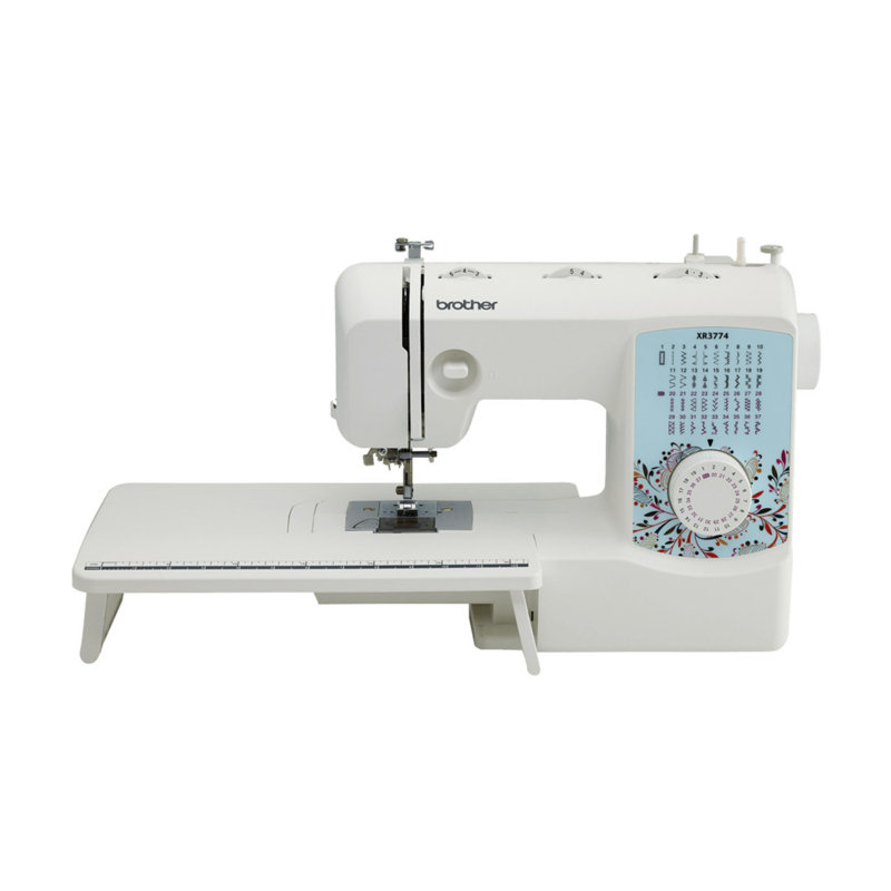 Brother XR3774 37-Stitch Sewing and Quilting Machine with Wide Table