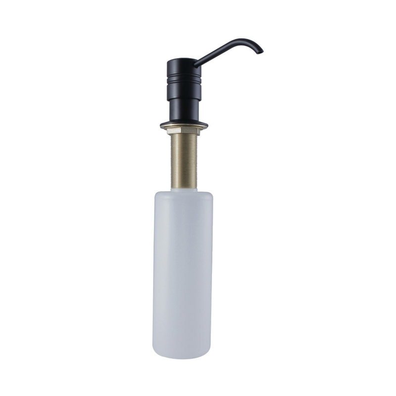Kingston Brass Milano Kitchen Soap Dispenser, Matte Black