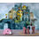 Papier peint Whimsical Watercolor Village - Peinture murale peinte à la main fantaisie pour enfants