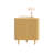 Modern 2 - Door Corner Accent Cabinet-131757886
