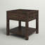 Table de bout avec rangement Azareth