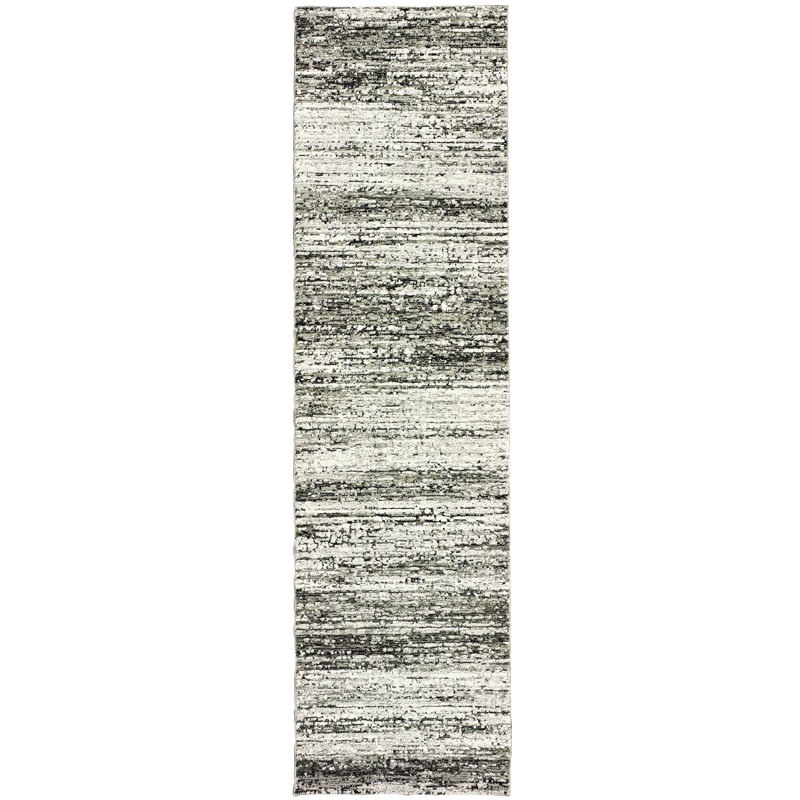Abstract Indoor Rug, Runner 2'3" x 8'