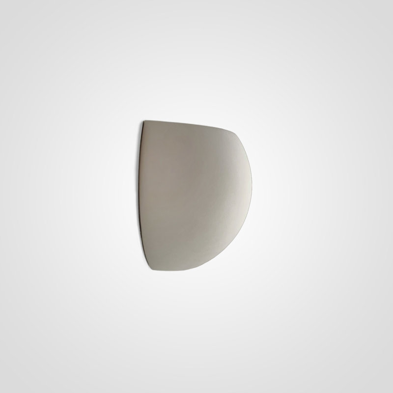 Applique murale 9,5 po Globe Curacoa Up Down, Bisque nue, Oui
