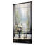 «Grey Misty River Window View I - Farmhouse Windows», art mural-1669927308-1853625590