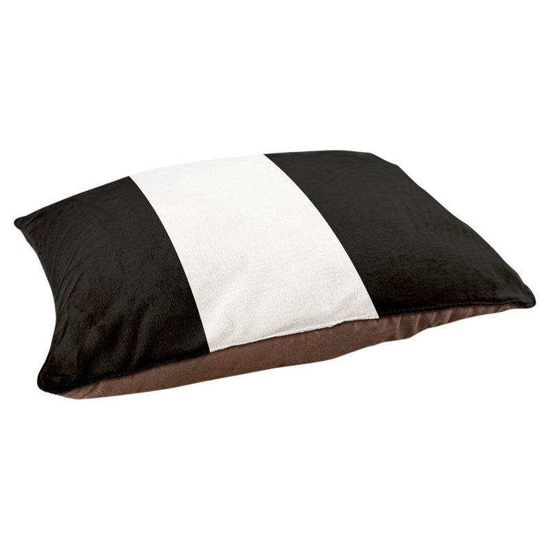 Coussin Detroit, Black, Medium (28" W x 18" D x 6" H)