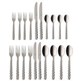 Boston Cutlery 20 Piece Stainless Steel Flatware Set, Service for 4