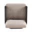 Fauteuils club d'extérieur en aluminium avec panneaux respirants et coussins en oléfine Badgery-123684607