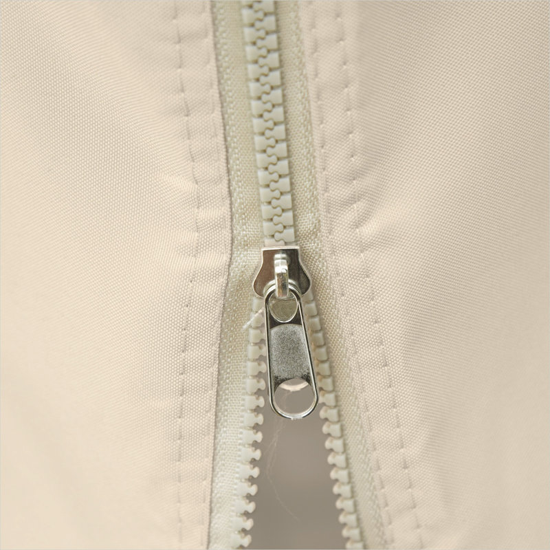 Ensemble de rideau de jardin beige en lin pour cadres 9,84 x 11,8 pi avec parois latérales à fermeture à glissière