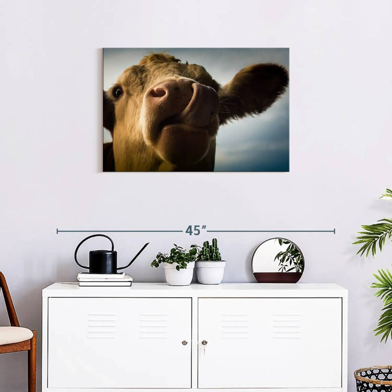 Silly Cow, 20" H x 30" W
