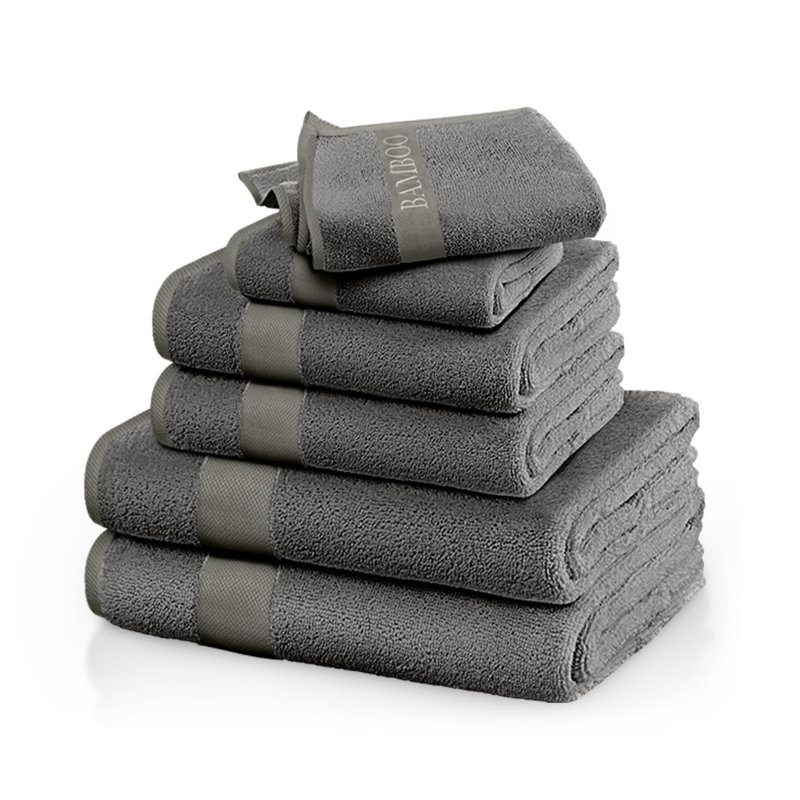 Ultra Light Bath Towel, Charcoal