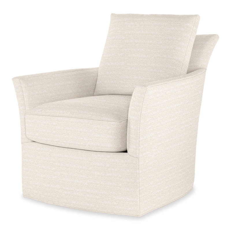 Trent Swivel Chair In 71551L12, Perigold In The Loop Sea Salt