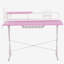 Bureau d'ordinateur TS-200 en fibre de carbone avec support, rose