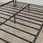 Functional Bed Frame with Charging Station and Vintage Flair, Metal Platform for Durable and Comfortable Sleep Experience-1789321063-1795988974