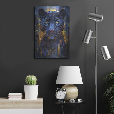«Black Panther In The City» par Momart, art mural en métal