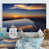 Toile avec cadre flottant blanc