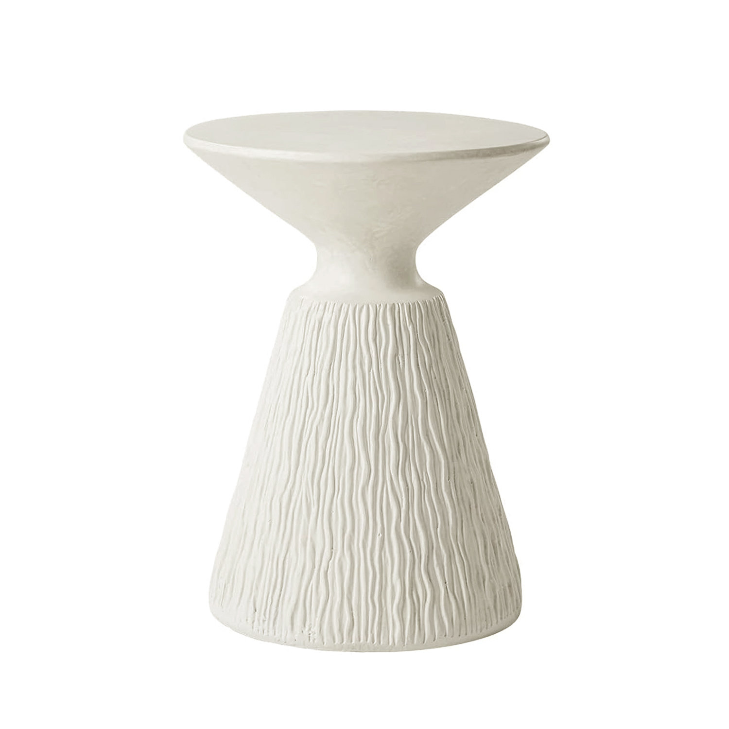 Brayden Studio® Environmental Friendly Cement Accent Table With Round ...