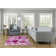 Tapis fleuri en chenille fleur de printemps