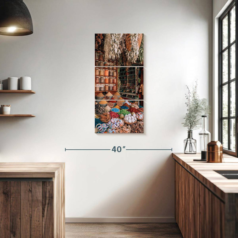 Boutique d'épices, H 38 po x l 18 po